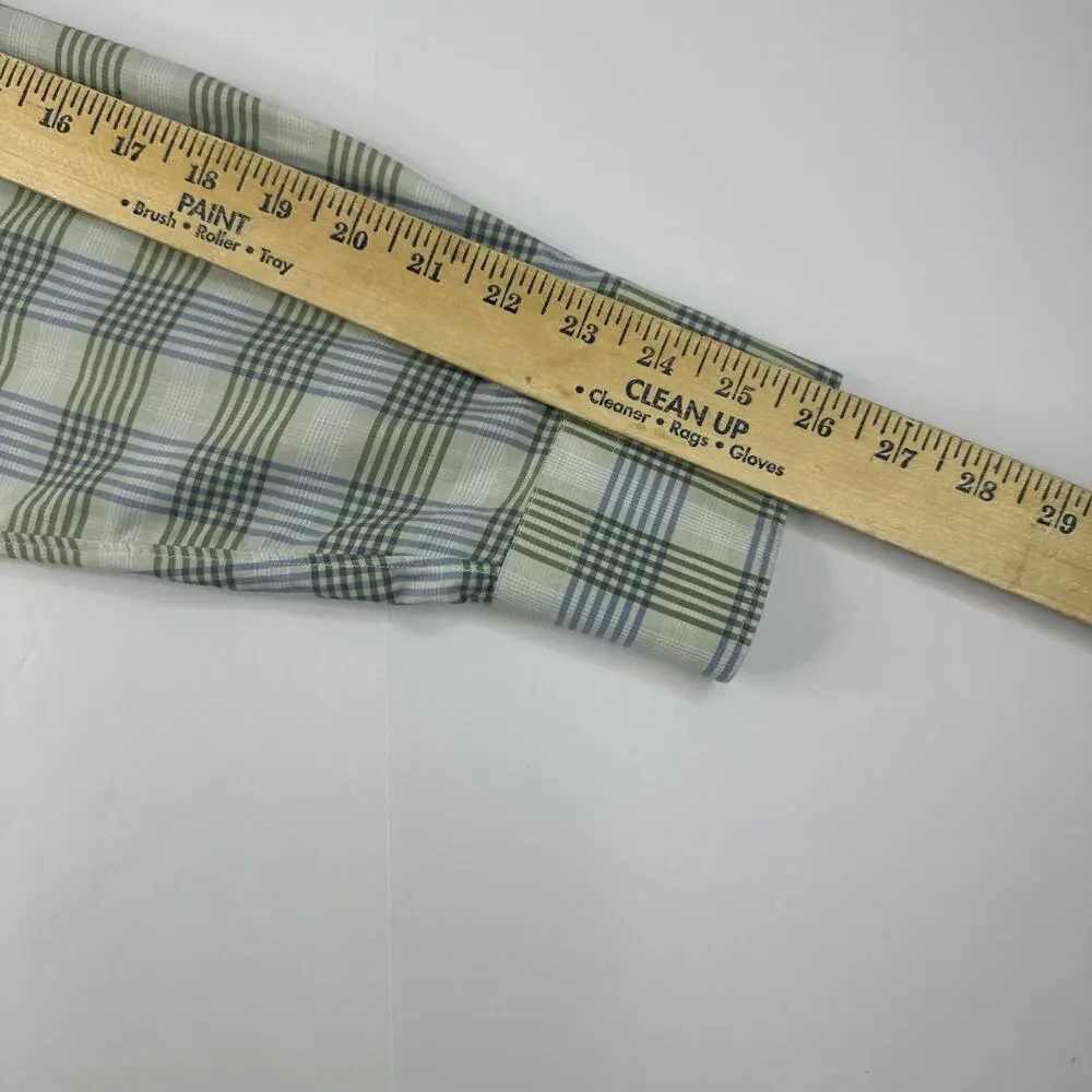 Calder Carmel Limited Edition Multicolor Plaid Button Down Shirt Large 1/150 - Picture 11 of 14